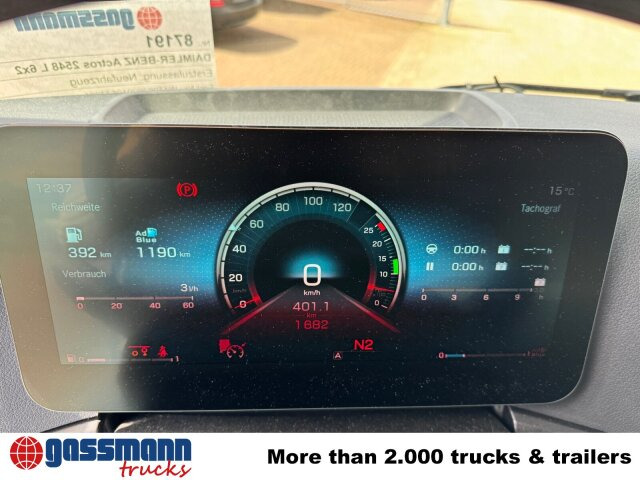 Mercedes-Benz Actros 2548 L 6x2, Retarder, Lenk-/Liftachse, - Мултилифт с кука камион: снимка 5 Mercedes-Benz Actros 2548 L 6x2, Retarder, Lenk-/Liftachse, - Мултилифт с кука камион: снимка 5