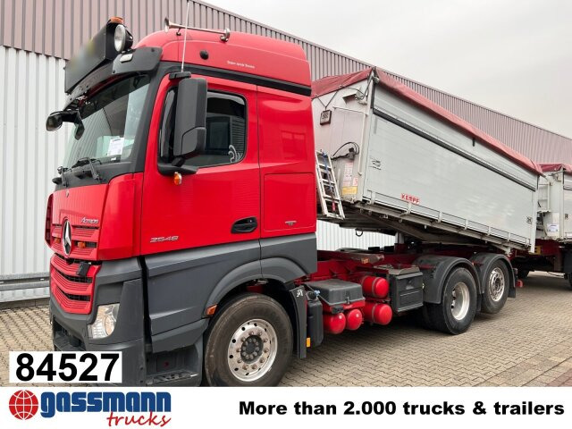 Mercedes-Benz Actros 2548 L 6x2, Retarder, Liftachse, - Самосвал камион: снимка 1 Mercedes-Benz Actros 2548 L 6x2, Retarder, Liftachse, - Самосвал камион: снимка 1