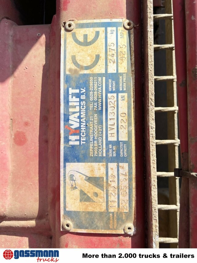 Mercedes-Benz Actros 2551 L 6x2/46, Retarder, Liftachse, - Мултилифт с кука камион: снимка 4 Mercedes-Benz Actros 2551 L 6x2/46, Retarder, Liftachse, - Мултилифт с кука камион: снимка 4