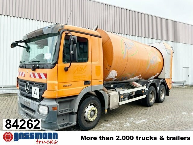 Mercedes-Benz Actros 2632/41 6x4, FAUN Rotopress 520, - Боклукчийска кола: снимка 1 Mercedes-Benz Actros 2632/41 6x4, FAUN Rotopress 520, - Боклукчийска кола: снимка 1