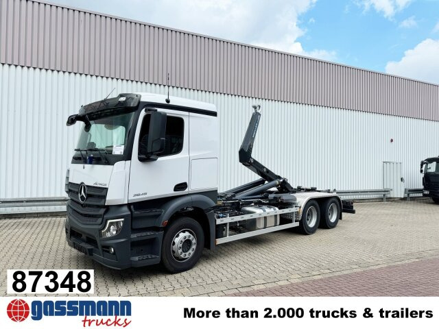 Mercedes-Benz Actros 2645 L 6x4, MultimediaCockpit, - Мултилифт с кука камион: снимка 1 Mercedes-Benz Actros 2645 L 6x4, MultimediaCockpit, - Мултилифт с кука камион: снимка 1