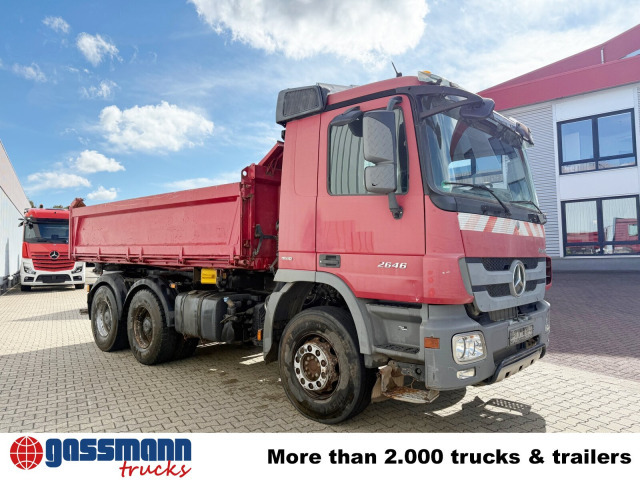 Самосвал камион Mercedes-Benz Actros 2646 K 6x4, Retarder, Bordmatik: снимка 9 Самосвал камион Mercedes-Benz Actros 2646 K 6x4, Retarder, Bordmatik: снимка 9