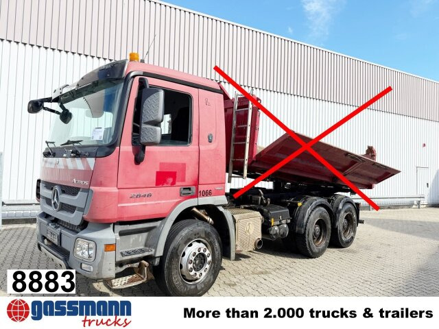 Mercedes-Benz Actros 2646 K 6x4, Retarder - Шаси кабина: снимка 1 Mercedes-Benz Actros 2646 K 6x4, Retarder - Шаси кабина: снимка 1