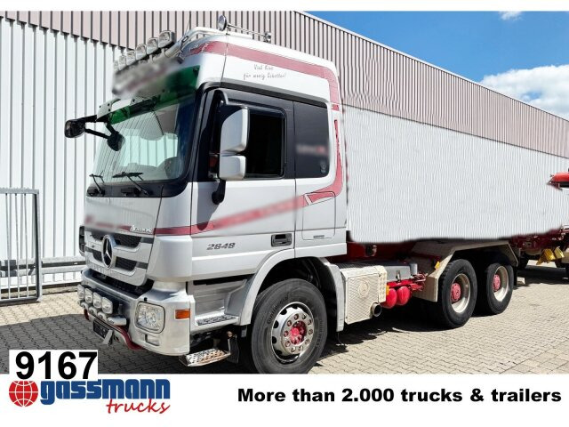 Mercedes-Benz Actros 2648 LK 6x4, Retarder, Bi-Xenon - Шаси кабина: снимка 1 Mercedes-Benz Actros 2648 LK 6x4, Retarder, Bi-Xenon - Шаси кабина: снимка 1