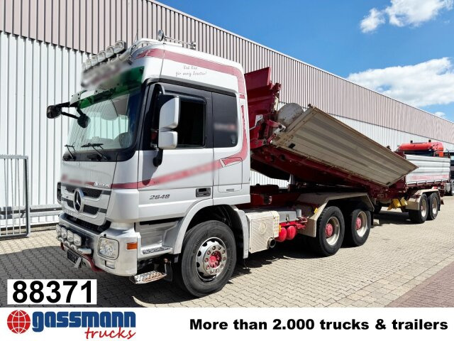 Mercedes-Benz Actros 2648 LK 6x4, Retarder, Bordmatik, - Самосвал камион: снимка 1 Mercedes-Benz Actros 2648 LK 6x4, Retarder, Bordmatik, - Самосвал камион: снимка 1