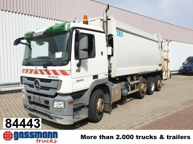 Mercedes-Benz Actros 3236 L 8x2/6, 2x Lenkachse, Schörling - Боклукчийска кола: снимка 1 Mercedes-Benz Actros 3236 L 8x2/6, 2x Lenkachse, Schörling - Боклукчийска кола: снимка 1