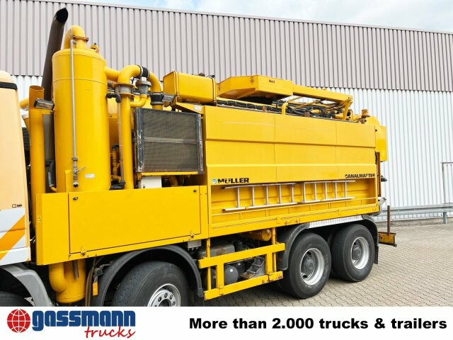 Mercedes-Benz Actros 3243 K 8x4/4, Müller Saug- und - Мотометачна машина: снимка 5 Mercedes-Benz Actros 3243 K 8x4/4, Müller Saug- und - Мотометачна машина: снимка 5