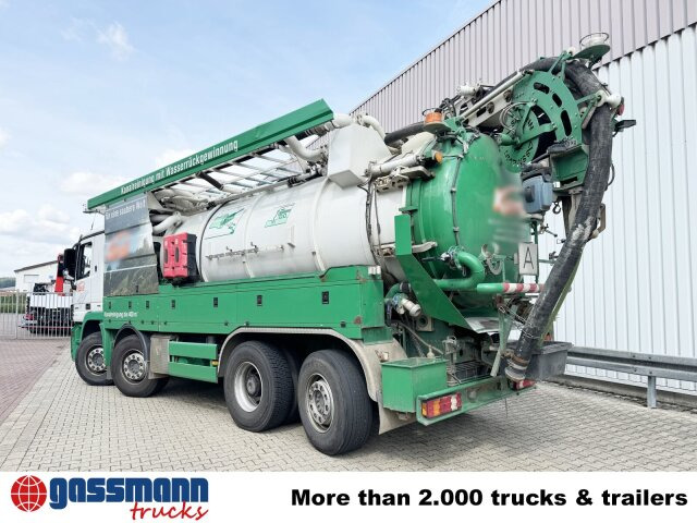 Mercedes-Benz Actros 3244 L 8x2/6, Assmann Saug- und - Мотометачна машина: снимка 3 Mercedes-Benz Actros 3244 L 8x2/6, Assmann Saug- und - Мотометачна машина: снимка 3