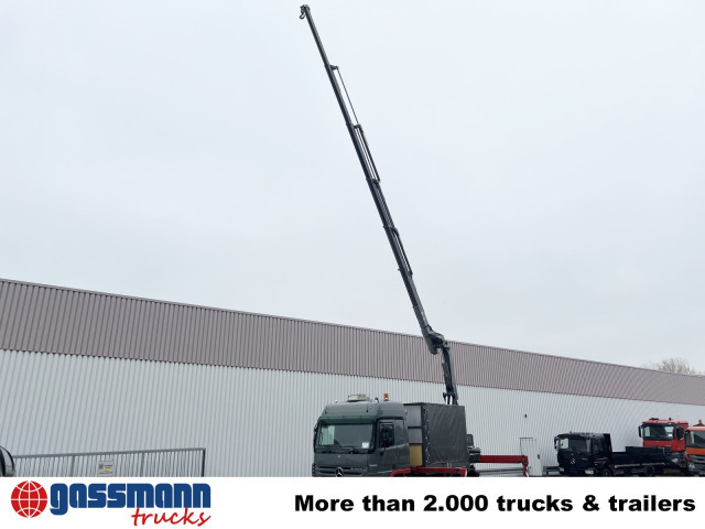 Бордови камион, Камион с кран Mercedes-Benz Actros 3346 AK 6x6, 134t Anhängelast WSK,: снимка 9