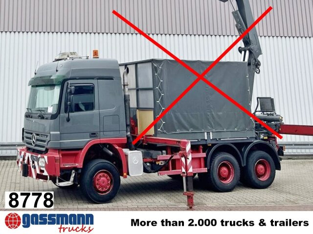 Mercedes-Benz Actros 3346 AK 6x6 - Шаси кабина: снимка 1 Mercedes-Benz Actros 3346 AK 6x6 - Шаси кабина: снимка 1