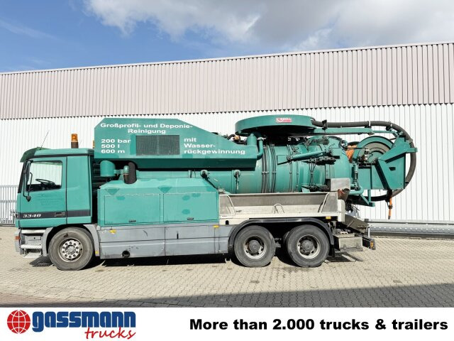 Mercedes-Benz Actros 3348 6x4, V8, Kroll Saug-/Spülwagen ca. - Мотометачна машина: снимка 5 Mercedes-Benz Actros 3348 6x4, V8, Kroll Saug-/Spülwagen ca. - Мотометачна машина: снимка 5