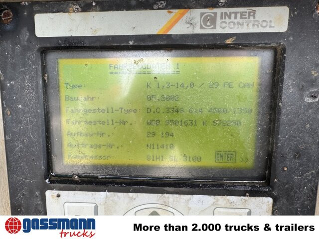 Mercedes-Benz Actros 3348 6x4, V8, Kroll Saug-/Spülwagen ca. - Мотометачна машина: снимка 2 Mercedes-Benz Actros 3348 6x4, V8, Kroll Saug-/Spülwagen ca. - Мотометачна машина: снимка 2