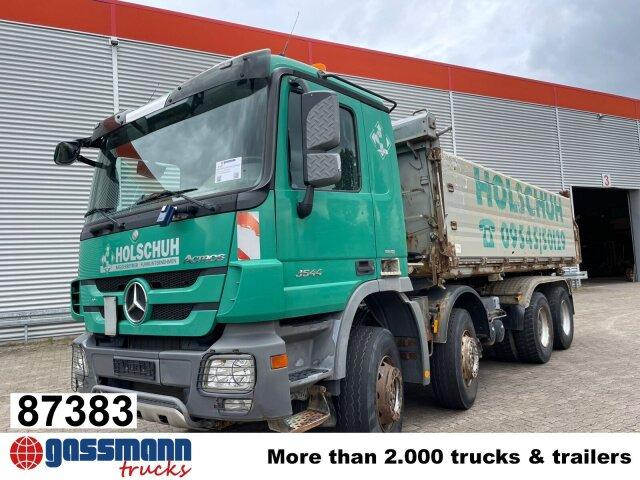 Mercedes-Benz Actros MP III 3544/8x4/4, 3 Pedale - Самосвал камион: снимка 1 Mercedes-Benz Actros MP III 3544/8x4/4, 3 Pedale - Самосвал камион: снимка 1