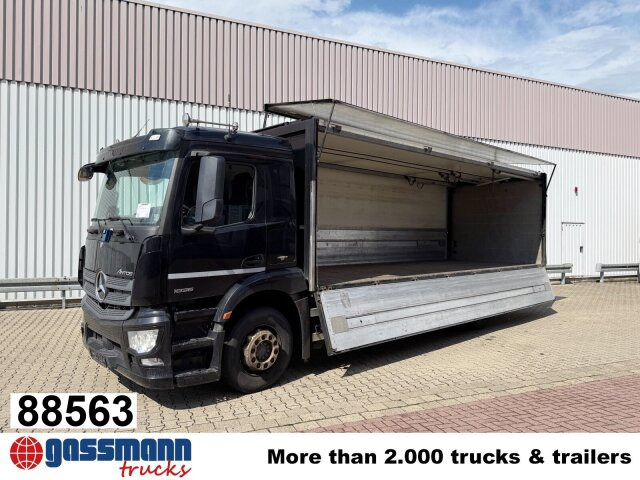 Mercedes-Benz Antos 1836 L 4x2, Getränkekoffer, LBW Dautel - Камион фургон: снимка 1 Mercedes-Benz Antos 1836 L 4x2, Getränkekoffer, LBW Dautel - Камион фургон: снимка 1