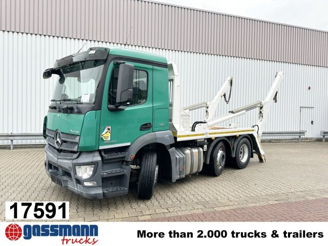 Mercedes-Benz Antos 2540 L 6x2, Vorlauflenk-/Liftachse, - Мултилифт за контейнери камион: снимка 1 Mercedes-Benz Antos 2540 L 6x2, Vorlauflenk-/Liftachse, - Мултилифт за контейнери камион: снимка 1