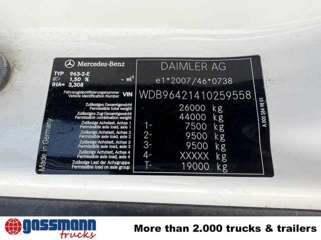 Mercedes-Benz Arocs 2643 K 6x4, Meiller Kipper - Самосвал камион: снимка 5 Mercedes-Benz Arocs 2643 K 6x4, Meiller Kipper - Самосвал камион: снимка 5