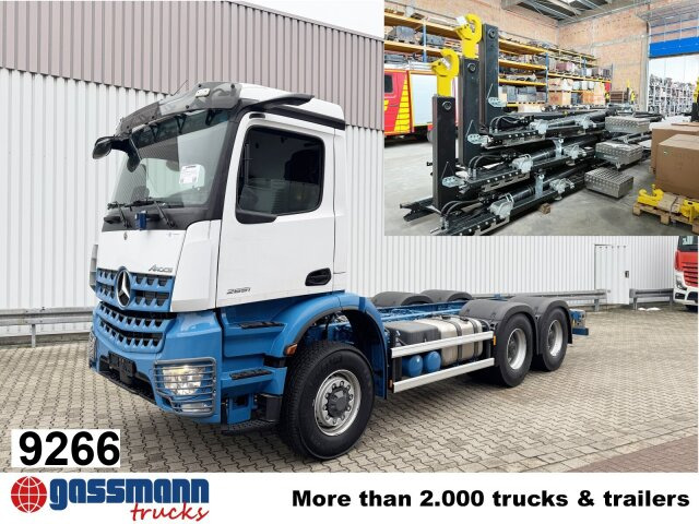 Mercedes-Benz Arocs 2651 L 6x6, HydroDrive, MirrorCam, - Мултилифт с кука камион: снимка 1 Mercedes-Benz Arocs 2651 L 6x6, HydroDrive, MirrorCam, - Мултилифт с кука камион: снимка 1