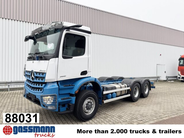 Mercedes-Benz Arocs 2651 L 6x6, HydroDrive, MirrorCam, - Шаси кабина: снимка 1 Mercedes-Benz Arocs 2651 L 6x6, HydroDrive, MirrorCam, - Шаси кабина: снимка 1