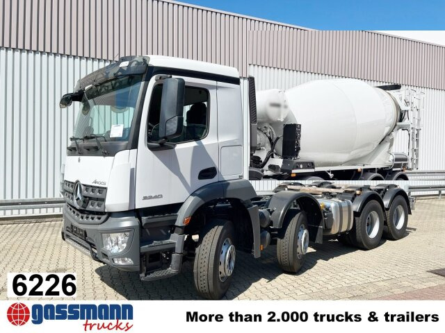 Mercedes-Benz Arocs 3240 8x4, 9/10m³ Mischer - Бетоновоз: снимка 1 Mercedes-Benz Arocs 3240 8x4, 9/10m³ Mischer - Бетоновоз: снимка 1