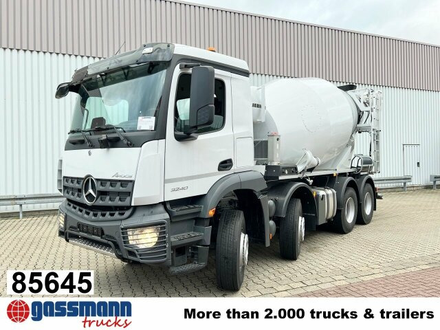 Mercedes-Benz Arocs 3240 B 8x4/4, Liebherr HTM 905 Mischer ca. - Бетоновоз: снимка 1 Mercedes-Benz Arocs 3240 B 8x4/4, Liebherr HTM 905 Mischer ca. - Бетоновоз: снимка 1