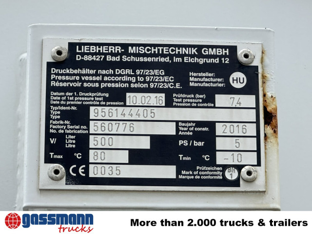 Mercedes-Benz Arocs 3251 LB 8x4/4, Betonmischer Liebherr ca. - Бетоновоз: снимка 4 Mercedes-Benz Arocs 3251 LB 8x4/4, Betonmischer Liebherr ca. - Бетоновоз: снимка 4