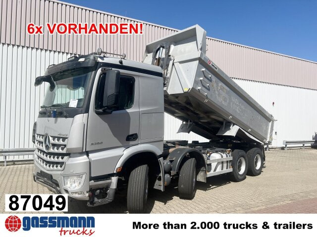 Mercedes-Benz Arocs 3251 LK 8x4/4, Retarder, Stahlmulde ca. - Самосвал: снимка 1 Mercedes-Benz Arocs 3251 LK 8x4/4, Retarder, Stahlmulde ca. - Самосвал: снимка 1