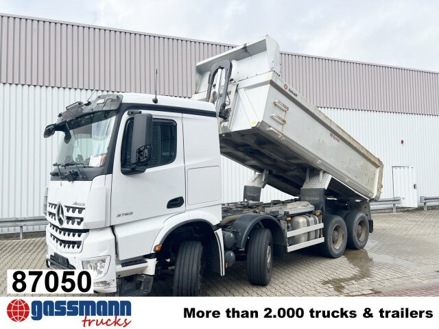 Mercedes-Benz Arocs 3253 K 8x4/4, Retarder, Stahlmulde ca. - Самосвал: снимка 1 Mercedes-Benz Arocs 3253 K 8x4/4, Retarder, Stahlmulde ca. - Самосвал: снимка 1