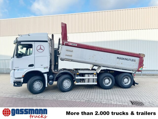 Самосвал Mercedes-Benz Arocs 3258 LK 8x4/4, Retarder, Stahlmulde ca.: снимка 13