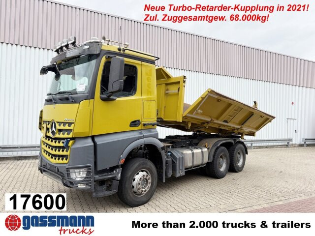Mercedes-Benz Arocs 3363 K 6x4, Grounder, - Самосвал камион: снимка 1 Mercedes-Benz Arocs 3363 K 6x4, Grounder, - Самосвал камион: снимка 1