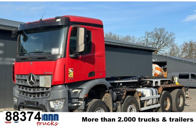 Mercedes-Benz Arocs 4148 AK 8x6/4, Grounder, - Мултилифт с кука камион: снимка 1 Mercedes-Benz Arocs 4148 AK 8x6/4, Grounder, - Мултилифт с кука камион: снимка 1