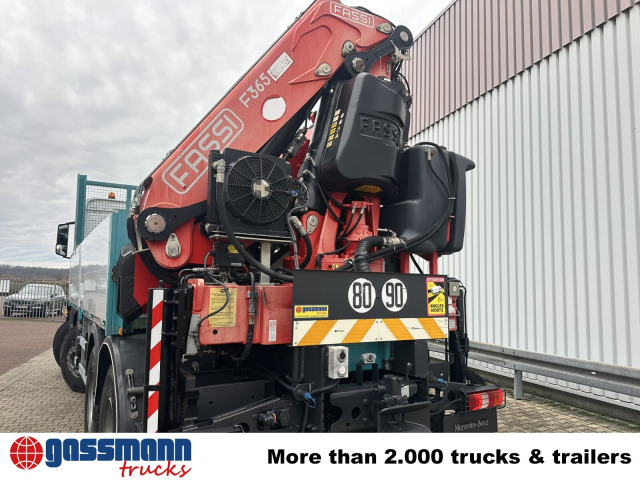 Mercedes-Benz Arocs 4151 K 8x4, Fassi Heckkran F 365 RA. 2.26 - Бордови камион, Камион с кран: снимка 4 Mercedes-Benz Arocs 4151 K 8x4, Fassi Heckkran F 365 RA. 2.26 - Бордови камион, Камион с кран: снимка 4