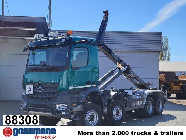 Mercedes-Benz Arocs 4848 K 8x4/4, Grounder, MirrorCam, - Мултилифт с кука камион: снимка 1 Mercedes-Benz Arocs 4848 K 8x4/4, Grounder, MirrorCam, - Мултилифт с кука камион: снимка 1