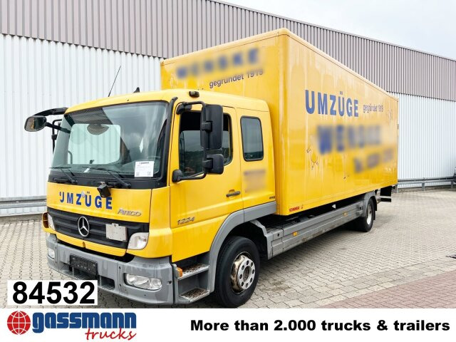 Mercedes-Benz Atego 1224 L, Möbelkoffer, Dautel LBW, 42 cbm - Камион фургон: снимка 1 Mercedes-Benz Atego 1224 L, Möbelkoffer, Dautel LBW, 42 cbm - Камион фургон: снимка 1