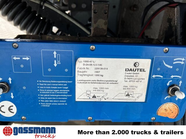 Mercedes-Benz Atego 1224 L, Möbelkoffer, Dautel LBW, 42 cbm - Камион фургон: снимка 2 Mercedes-Benz Atego 1224 L, Möbelkoffer, Dautel LBW, 42 cbm - Камион фургон: снимка 2