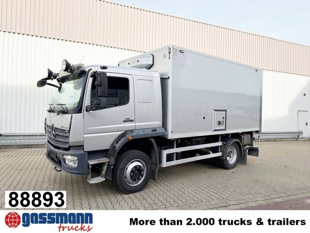 Mercedes-Benz Atego 1330 4x4, Iso-Koffer mit Heizung, LBW - Камион фургон: снимка 1 Mercedes-Benz Atego 1330 4x4, Iso-Koffer mit Heizung, LBW - Камион фургон: снимка 1