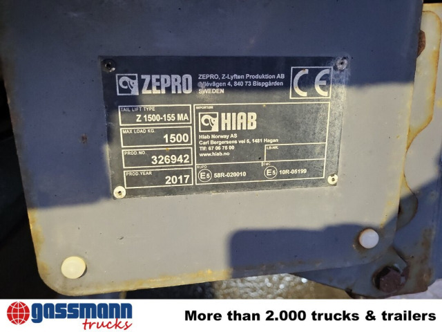 Камион фургон Mercedes-Benz Atego 1330 4x4, Iso-Koffer mit Heizung und LBW: снимка 7