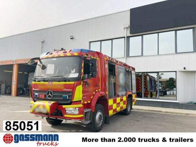 Mercedes-Benz Atego 1530 AF 4x4, Rosenbauer TLF, Retarder - Пожарна кола: снимка 1 Mercedes-Benz Atego 1530 AF 4x4, Rosenbauer TLF, Retarder - Пожарна кола: снимка 1