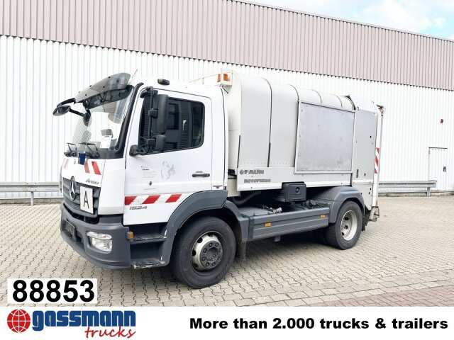Mercedes-Benz Atego 1624 L 4x2, Retarder, Faun Rotopress, - Боклукчийска кола: снимка 1 Mercedes-Benz Atego 1624 L 4x2, Retarder, Faun Rotopress, - Боклукчийска кола: снимка 1