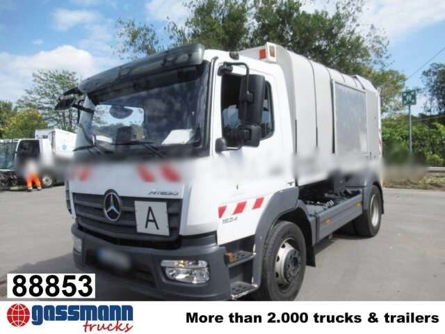 Mercedes-Benz Atego 1624 L 4x2, Retarder, Faun Rotopress, - Боклукчийска кола: снимка 1 Mercedes-Benz Atego 1624 L 4x2, Retarder, Faun Rotopress, - Боклукчийска кола: снимка 1