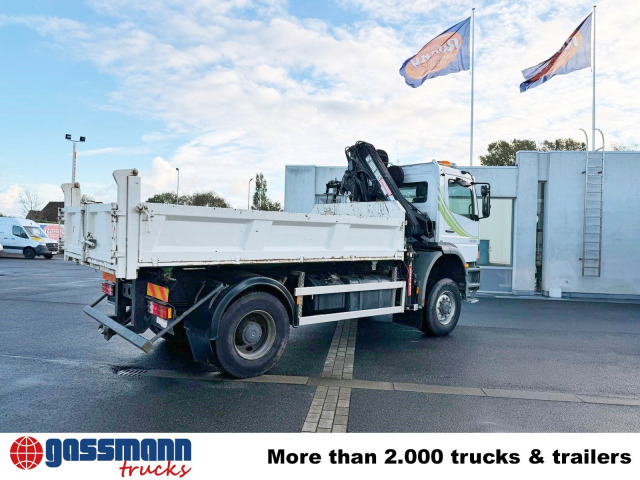 Mercedes-Benz Atego 1823AK 4x4, Kran HIAB, Bordmatik - Самосвал камион, Камион с кран: снимка 2 Mercedes-Benz Atego 1823AK 4x4, Kran HIAB, Bordmatik - Самосвал камион, Камион с кран: снимка 2