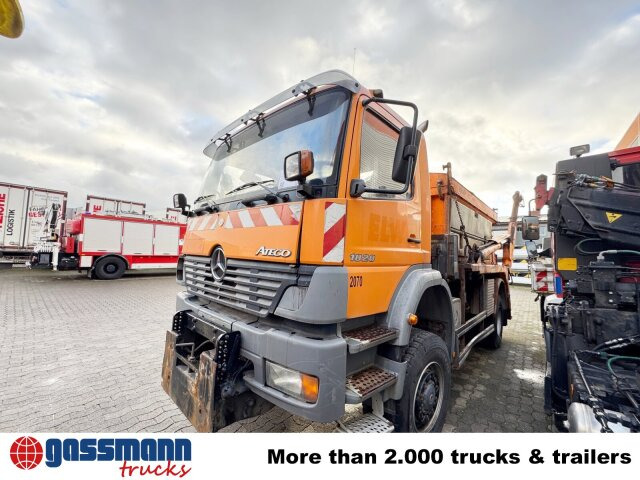 Mercedes-Benz Atego 1828 4x4, Tele-Absetzer, - Мултилифт за контейнери камион: снимка 3 Mercedes-Benz Atego 1828 4x4, Tele-Absetzer, - Мултилифт за контейнери камион: снимка 3