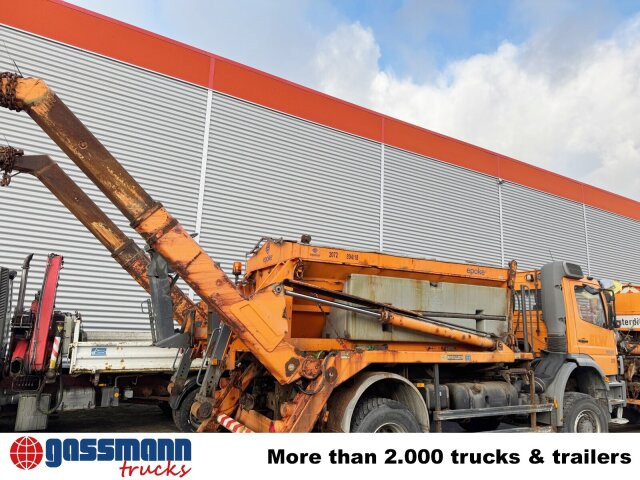 Mercedes-Benz Atego 1828 4x4, Tele-Absetzer, - Мултилифт за контейнери камион: снимка 5 Mercedes-Benz Atego 1828 4x4, Tele-Absetzer, - Мултилифт за контейнери камион: снимка 5