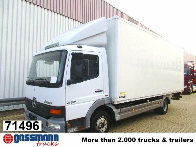 Mercedes-Benz Atego 815 4x2 - Камион фургон: снимка 1 Mercedes-Benz Atego 815 4x2 - Камион фургон: снимка 1