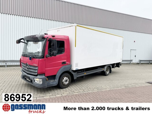 Mercedes-Benz Atego 816 4x2 mit LBW BÄR - Камион фургон: снимка 1 Mercedes-Benz Atego 816 4x2 mit LBW BÄR - Камион фургон: снимка 1