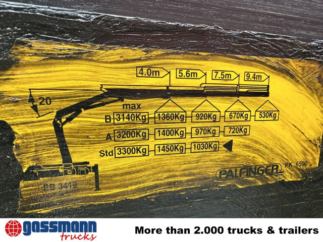 Mercedes-Benz Atego 818 K 4x2 mit Kran Palfinger PK 6500, 2x - Самосвал камион, Камион с кран: снимка 2 Mercedes-Benz Atego 818 K 4x2 mit Kran Palfinger PK 6500, 2x - Самосвал камион, Камион с кран: снимка 2