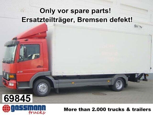 Mercedes-Benz Atego 818 L 4x2, Ersatzteilträger! - Камион фургон: снимка 1 Mercedes-Benz Atego 818 L 4x2, Ersatzteilträger! - Камион фургон: снимка 1