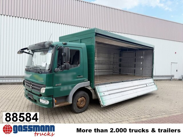 Mercedes-Benz Atego 818 L 4x2, Getränkekoffer, 2x AHK - Камион фургон: снимка 1 Mercedes-Benz Atego 818 L 4x2, Getränkekoffer, 2x AHK - Камион фургон: снимка 1