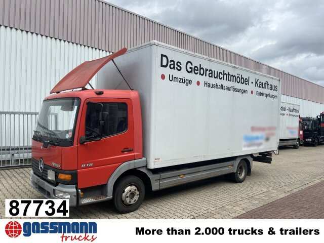 Mercedes-Benz Atego 818L 4x2 - Камион фургон: снимка 1 Mercedes-Benz Atego 818L 4x2 - Камион фургон: снимка 1