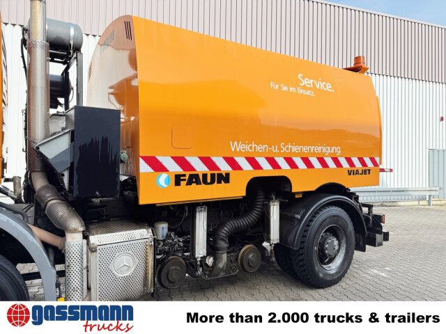 Mercedes-Benz Axor 1829 4x2, Zweiweg Z200, Kehrmaschine Faun - Мотометачна машина: снимка 2 Mercedes-Benz Axor 1829 4x2, Zweiweg Z200, Kehrmaschine Faun - Мотометачна машина: снимка 2