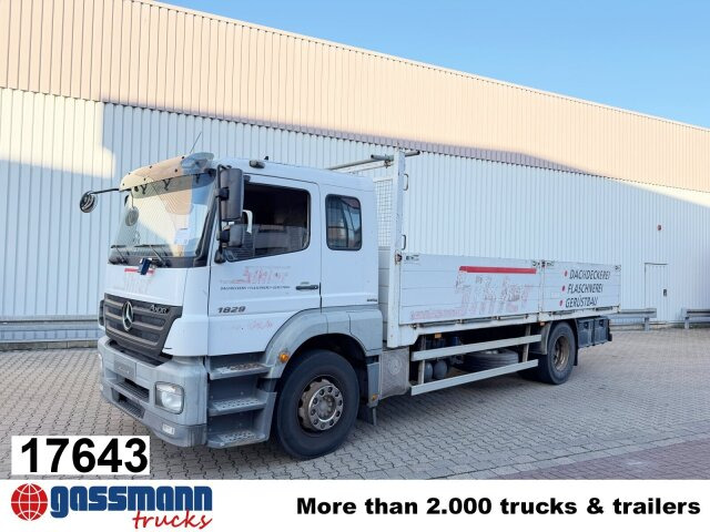 Mercedes-Benz Axor 1829 L 4x2, 6-Sitzer - Бордови камион: снимка 1 Mercedes-Benz Axor 1829 L 4x2, 6-Sitzer - Бордови камион: снимка 1